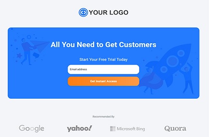 Beautiful HTML Landing Page Vol 1